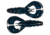 Z-Man Hella Crawz 3.75in Black Blue 3 Pack, HCR-02PK3