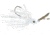 Z-man Project Z Chatterbait Weedless Jig, 3/8oz, Pearl Ghost, CBW-PZ38-01