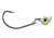 Z-man Texas Eye Jigheads, Chartreuse, 1/8oz, 3 per Pack, TXJH18-05PK3