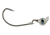 Z-man Texas Eye Jigheads, Pearl, 1/4oz, 3 per Pack, TXJH14-02PK3