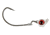 Z-man Texas Eye Jigheads, Red, 1/4oz, 3 per Pack, TXJH14-01PK3