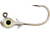 Z-man Trout Eye Finesse Jigheads, Glow, 3/16oz, 3 per Pack, TEFH316-03PK3
