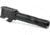 Zaffiri Precision Flush and Crown Pistol Barrel, Glock 19 Gen 5 Slide, 9mm, 1/10 Twist, 416R Stainless Steel, Black Nitride, ZP.19G5BBN