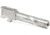 Zaffiri Precision Flush and Crown Pistol Barrel, Glock 19 Gen 5 Slide, 9mm, 1/10 Twist, 416R Stainless Steel, Stainless Steel, ZP.19G5BSS