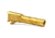 Zaffiri Precision Flush and Crown SIG Sauer P365 9mm Luger Non-Threaded Pistol Barrel, 3.06in, 1-10 RH Twist, PVD, Gold, BA-P365-FC-GLD