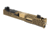 Zaffiri Precision IBS Glock 19 Gen 3 Complete Pistol Slide, PVD, Flat Dark Earth/Gold, G19G3-IBS-RMR-FDE-CP-GLD