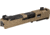 Zaffiri Precision IBS Glock 43X Complete Pistol Slide, Nitride, Flat Dark Earth/Black, G43-IBS-RMSc-FDE-CP-BN