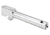 Zaffiri Precision Pistol Barrel Fits Glock 17 Gen1-4 Silver 416R Stainless Steel, ZP.17BCPSS