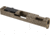 Zaffiri Precision Z Series Ported Glock 19 Gen 3 Pistol Slide, Flat Dark Earth, SL-G19G3-ZP-RMR-FDE