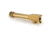 Zaffiri Precision Glock 43X 9mm Luger Threaded Pistol Barrel, 3.90in, 1-10 RH Twist, PVD, Gold, BA-G43-TH-GLD