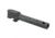 Zaffiri Precision IBS Glock 17 Gen 3, Glock 17 Gen 4 9mm Luger Non-Threaded Pistol Barrel, 4.37in, 1-10 RH Twist, Nitride, Black, BA-G17G14-CP-BN