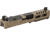 Zaffiri Precision ZPS2 Glock 19 Gen 5 Complete Pistol Slide, Nitride, Flat Dark Earth/Black, G19G5-ZPS2-RMR-FDE-FC-BN