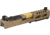 Zaffiri Precision ZPS2 Glock 19 Gen 5 Complete Pistol Slide, PVD, Flat Dark Earth/Gold, G19G5-ZPS2-RMR-FDE-FC-GLD