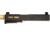 Zaffiri Precision ZPS2 Glock 43X Threaded Complete Pistol Slide, PVD, Black/Gold, G43-ZPS2-RMSc-BLK-TH-GLD