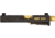 Zaffiri Precision ZPS2 Glock 43X Threaded Complete Pistol Slide, PVD, Black/Gold, G43-ZPS2-RMSc-BLK-TH-GLD