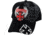 Zan Headgear 3-D Embroidered Black Cap Chopper CPA127