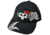 Zan Headgear 3-D Embroidered Black Cap Lady Skull CPA135