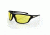 Zan Headgear Florida Sunglass, Shiny Black Frame, Yellow Lenses EZFL01Y