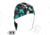 Zan Headgear Flydanna Headwear Bamboo-Cotton, Flowers ZB003