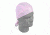 Zan Headgear Flydanna Light Pink Skull Paisley Z502
