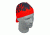 Zan Headgear Flydanna Red Flames II Z229
