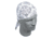 Zan Headgear Flydanna White Paisley Z102