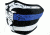 Zan Headgear Half Mask, Neoprene, Thin Blue Line Half Mask, WNFM171H