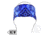 Zan Headgear Headband, Cotton, Navy Paisley HBV111