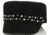 Zan Headgear Highway Honey Series Black Studded Cap CPHH01