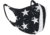 Zan Headgear Lightweight Face Mask, One Size, 2 Pack, Black and White Flag, FMLW091