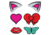Zan Headgear Modi-Face Mask Accessory Pack, Glam Pack WNFMV-P02