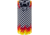 Zan Headgear Polyester Motley Tube, Checkered Flames, Polyester, T450