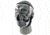 Zan Headgear Neoprene Face Mask Black &amp; White Skull Face WNFM002