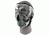 Zan Headgear Neoprene Face Mask Glow in the Dark Black &amp; White Skull Face WNFM002G
