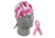 Zan Headgear Pink Ribbon White Flydanna ZBC03