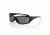 Zan Headgear South Dakota Sunglass, Smoked Lens, Black Frame EZSD01