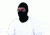 Zan Headgear Coolmax Balaclava Black Face Mask WBC114NFM