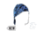 Zan Headgear Welders Cap, Cotton, Blue Lightning, Size 7.0 CPW226S