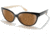 Zeal Optics Ande Plant-Based Cat-Eye Fashion Polarized Sunglasses, Coffee/Copper, Medium, 11837