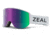 Zeal Optics Beacon Goggles, Jade Mirror Lens, Fog Frame, Medium, 11897