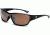 Zeal Optics Boundary Sunglasses, Black Gloss Frame and Polarized Copper Lens 10031