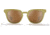 Zeal Optics Calistoga Recycled Plastics and Plant-Based Cat-Eye Polarized Sunglasses, Lichen/Copper, Medium, 12026