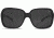 Zeal Optics Hadley Womens Sunglasses, Black Gloss Frame and Polarized Dark Grey Lens 10413