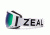Zeal Optics HD2 Goggles,White Out Frame,Jade Mirror Lens 10819
