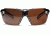 Zeal Optics Helix Sunglasses, Black Gloss Frame and Polarized Copper Lens 10053