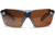 Zeal Optics Helix Sunglasses, Blue Gloss Frame and Polarized Copper Lens 10055