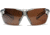 Zeal Optics Helix Sunglasses, Silver Gloss Frame and Polarized Copper Lens 10054