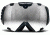 Zeal Optics iON Camera Ski Goggles, Matte Night Black Frame and Metal Mirror Optimum Lens 10318