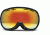 Zeal Optics Level Ski Goggles, Henley Black Frame and Bluebird Mirror Optimum Lens 10272