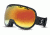 Zeal Optics Level Ski Goggles, Henley Black Frame and Bluebird Mirror Optimum Lens 10272